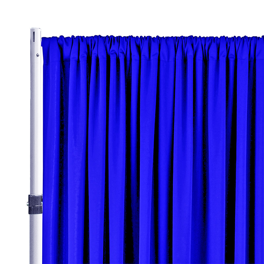 Spandex Backdrop Drape Panel 16 ft x 62 in Royal Blue