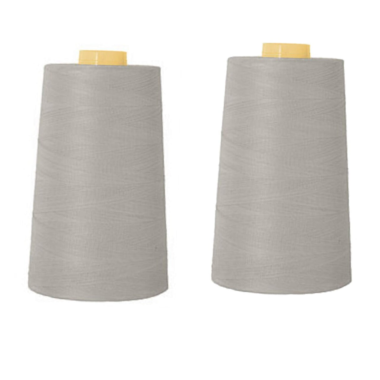 Durable Gray Polyester Sewing Thread 6000 Yards Ideal for Machine, Serger, Quilting & Crafts