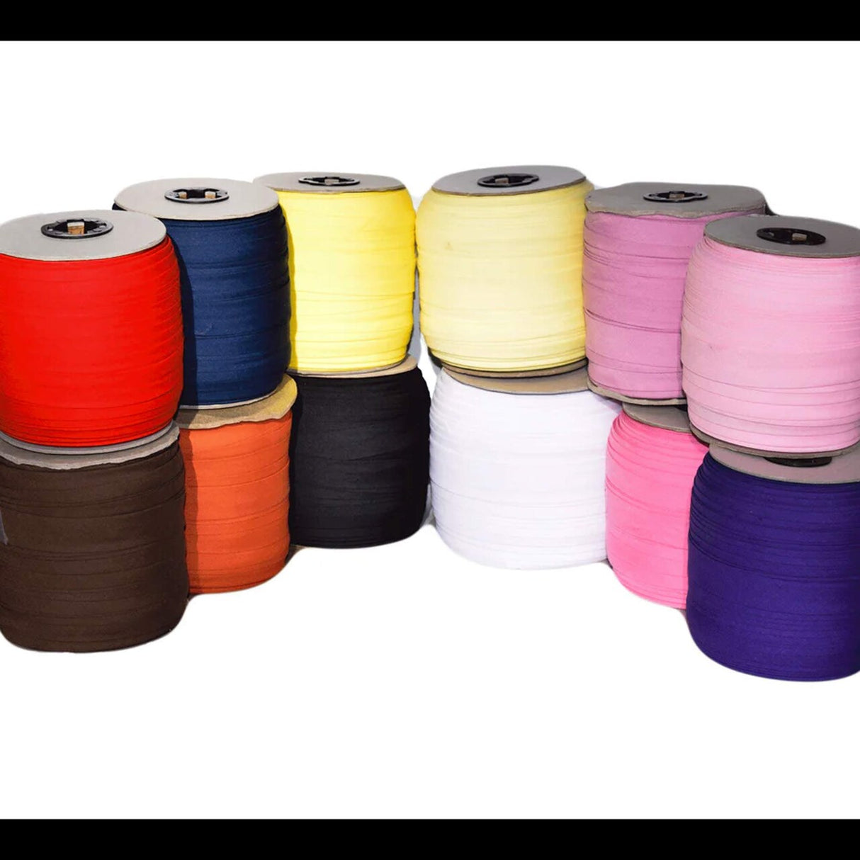 Durable 5 Yards Pink Polycotton Bias Tape 3/4" Ideal for Sewing & Crafts