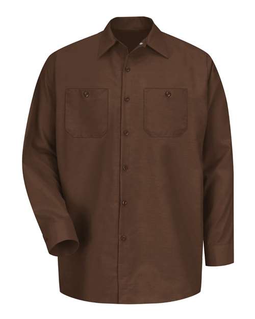 Red Kap Men's Industrial Long Sleeve Work Shirt