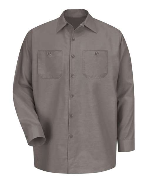 Red Kap Men's Industrial Long Sleeve Work Shirt