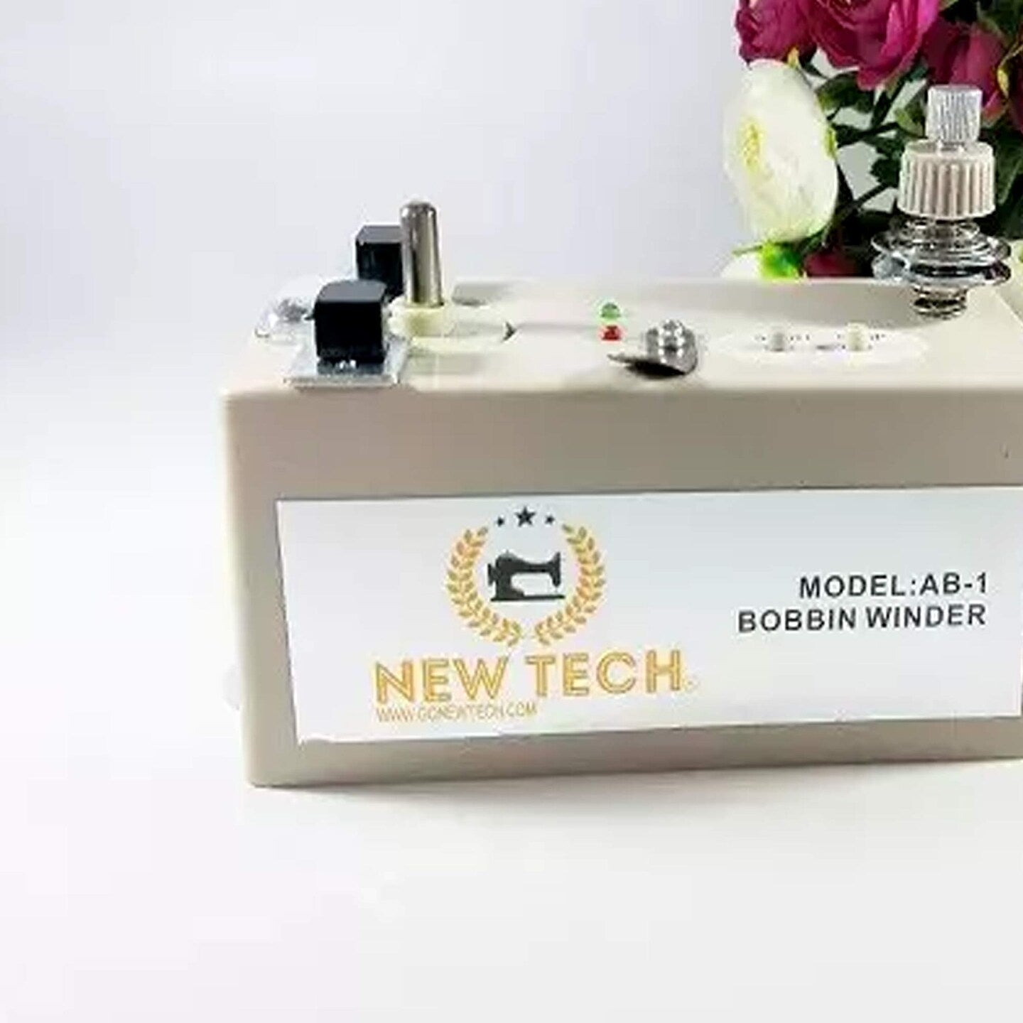 New-Tech Automatic Bobbin Winder With Thread Stand