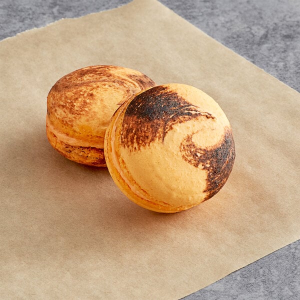 Macaron Centrale Thai Tea Macaron - 100/Case