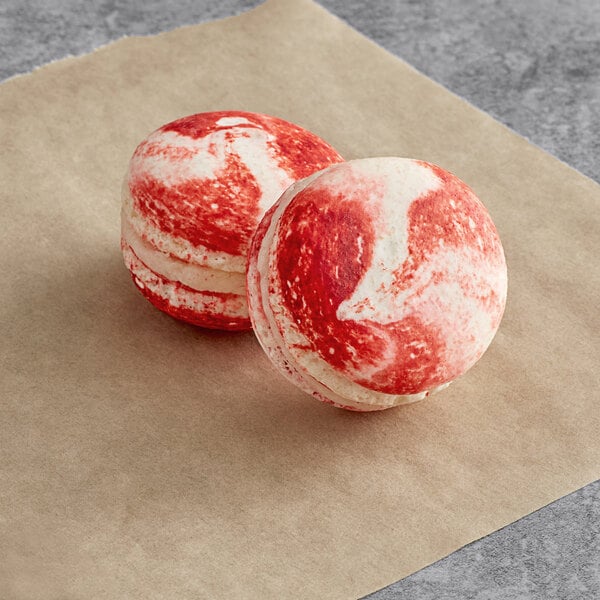 Macaron Centrale Strawberry Cheesecake Macaron - 100/Case
