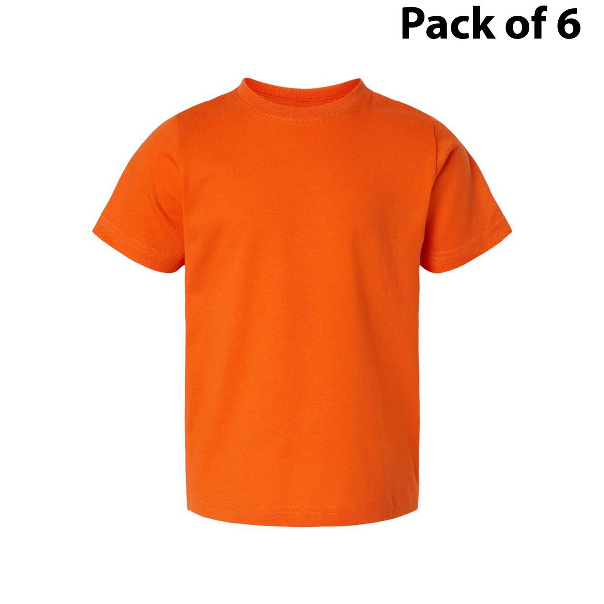 RADYAN® Toddler Fine Jersey Crewneck Short Sleeve Tee - 3321