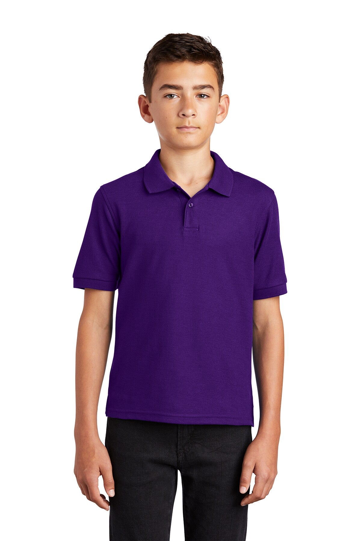 Silk Touch Polo T-shirt For Youth | RADYAN®