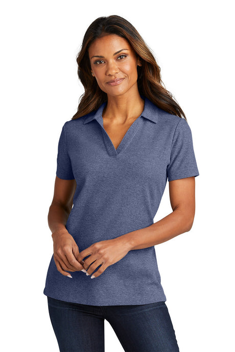 Port Authority® Women's Cotton Blend Pique Polo