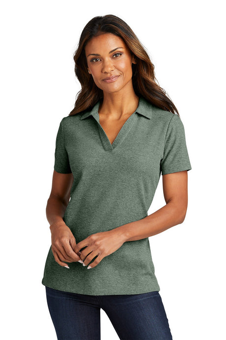 Port Authority® Women's Cotton Blend Pique Polo