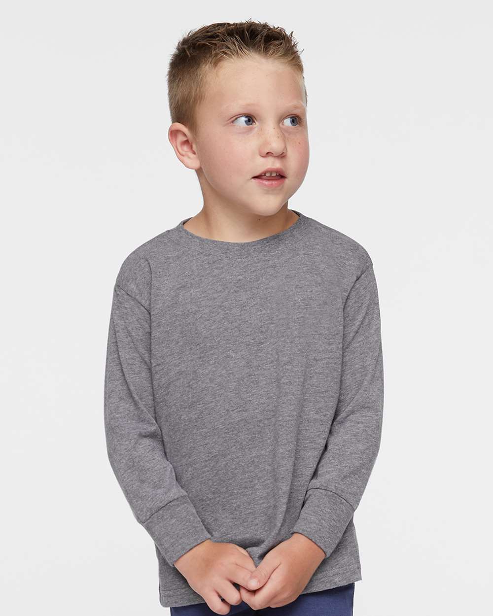 RADYAN® Toddler Fine Jersey Long Sleeve Tee - 3302