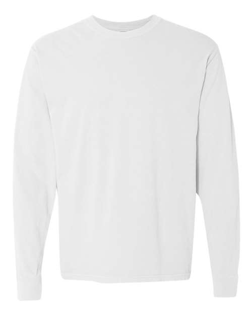 Comfort Colors® Garment-Dyed Heavyweight Crewneck Long Sleeve T-Shirt