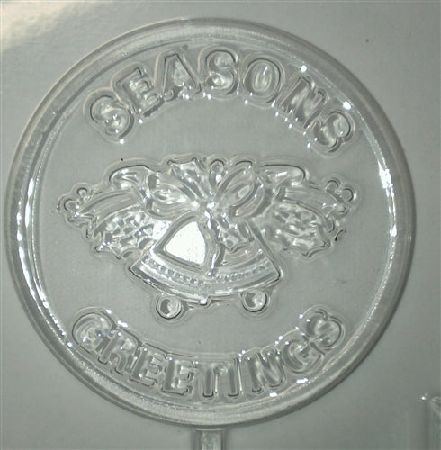 Seasons Greetings Chocolate Pop Mold