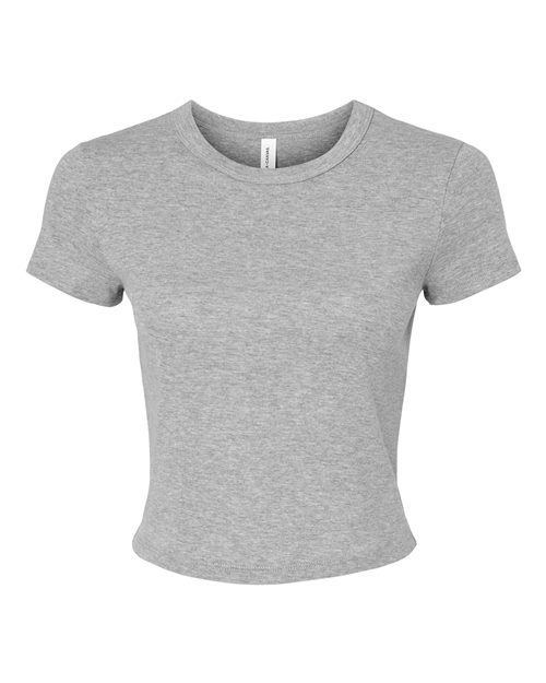 BELLA + CANVAS® Women's Micro Rib Short Sleeve Baby Tee