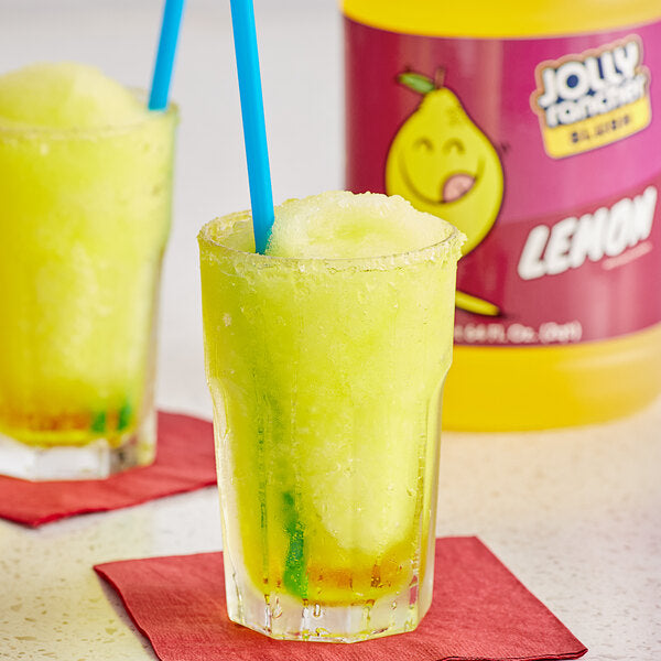 Jolly Rancher 1/2 Gallon Lemon Slushy 5:1 Concentrate - 6/Case
