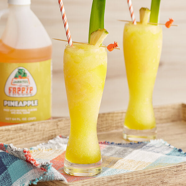 Jarritos® 1/2 Gallon Pineapple Slushy 5:1 Concentrate - 6/Case