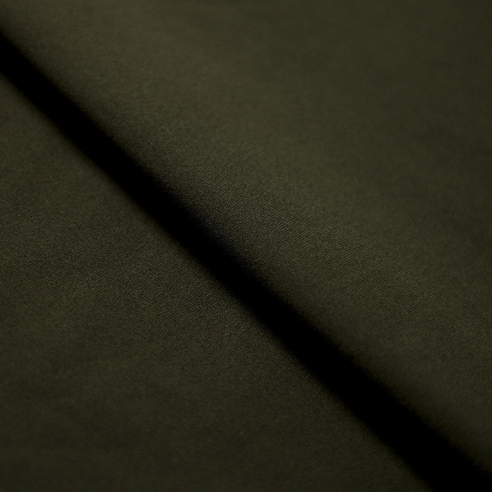 Brushed Tricot Polyester Spandex Fabric - Solid Colors, 58/60" Width (1 Yard)