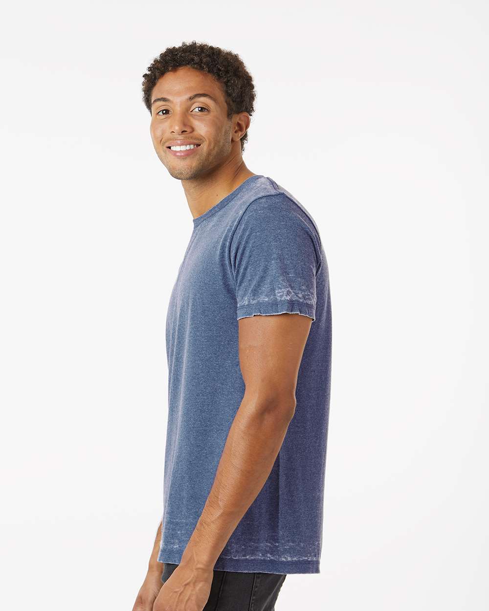 Colortone® Acid Wash Burnout Crewneck Short Sleeve T-Shirt