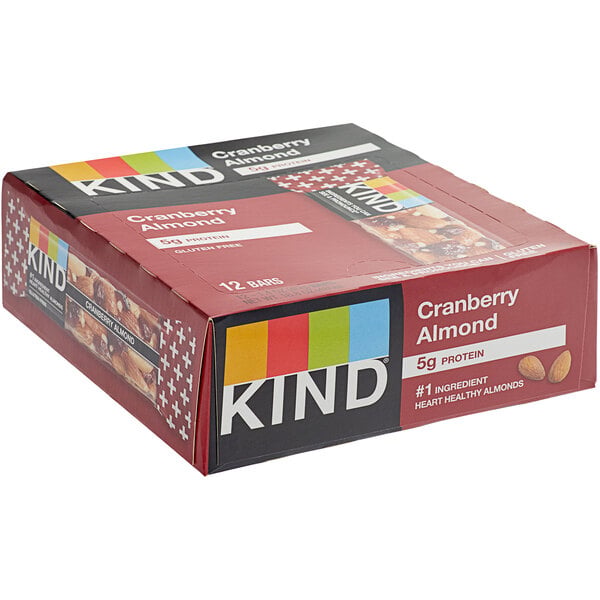 KIND Cranberry Almond Bar 1.4 oz. - 72/Case