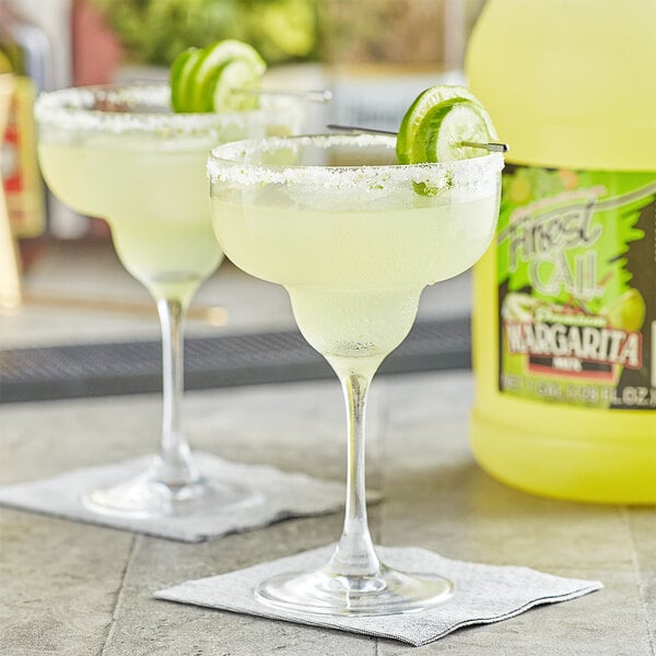 Finest Call 1 Gallon Ready-to-Use Margarita Mix - 4/Case
