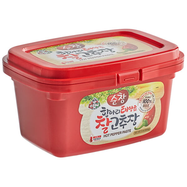 Hot Pepper Paste 1.1 lb. - 20/Case