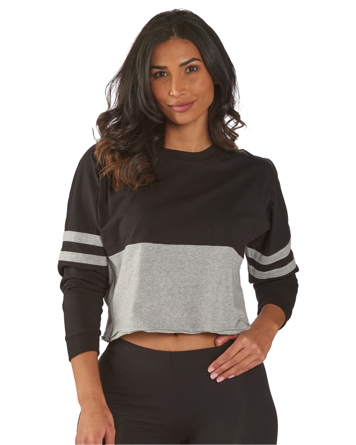 Boxercraft ® Ladies Cropped Retro Pom Pom Jersey Fleece