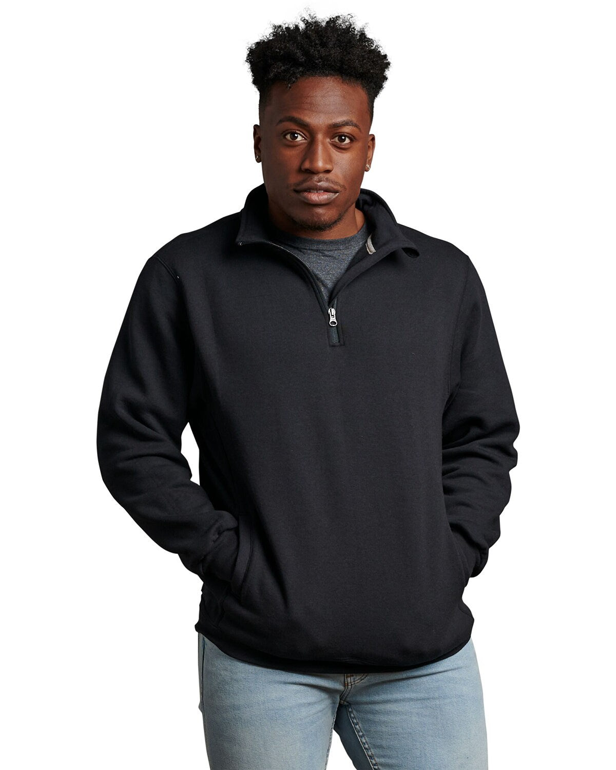 Russell Athletic® Dri Power Quarter Zip Fleece