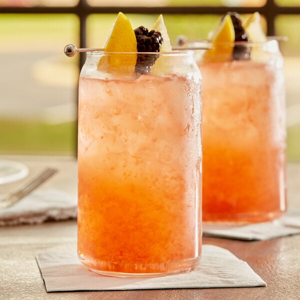 Pure Craft Beverages Blackberry Lemonade 5:1 Beverage Concentrate 1/2 Gallon - 6/Case