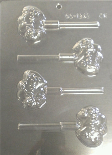 Rebounding Love Sucker Chocolate Mold