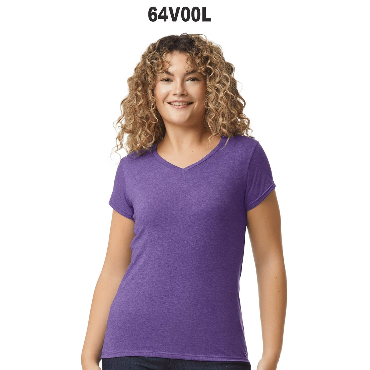 Gildan® Softstyle Women’s V Neck Short Sleeve T-Shirt
