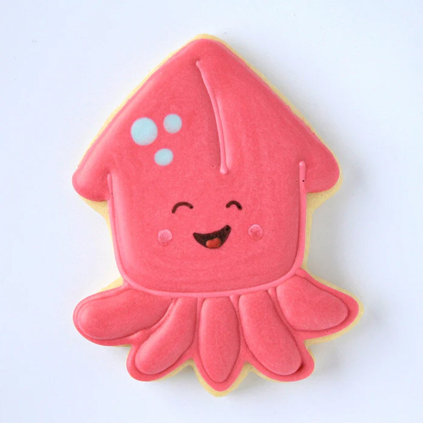 Ann Clark Cute Squid Cookie Cutter, 3.75"