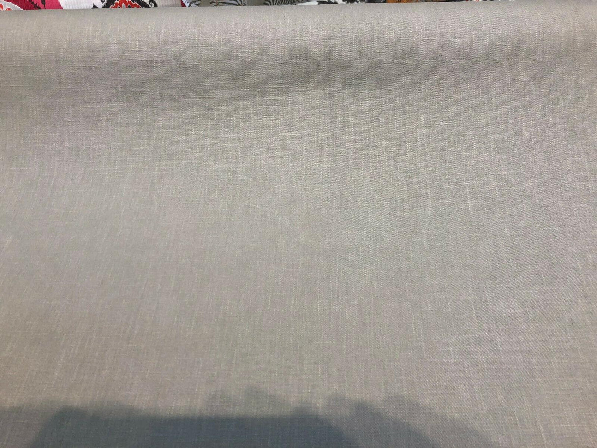 Ellen Degeneres Marmont Woven Cotton Polyester Fabric - Shale Gray Linen Look, 56" Width (8 Yard Roll)