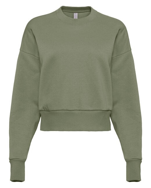 Next Level® Ladies' Heavyweight Long Sleeve Crewneck Sweatshirt