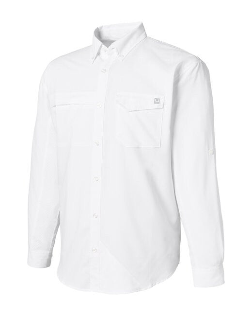 HUK® Men's Tide Point Long Sleeve Shirt