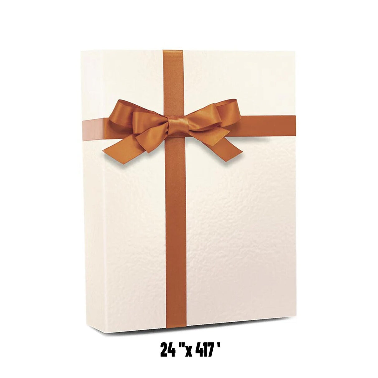 1 Roll Matte Embossed Gift Wrapping Paper 24" x 833' 55 lbs