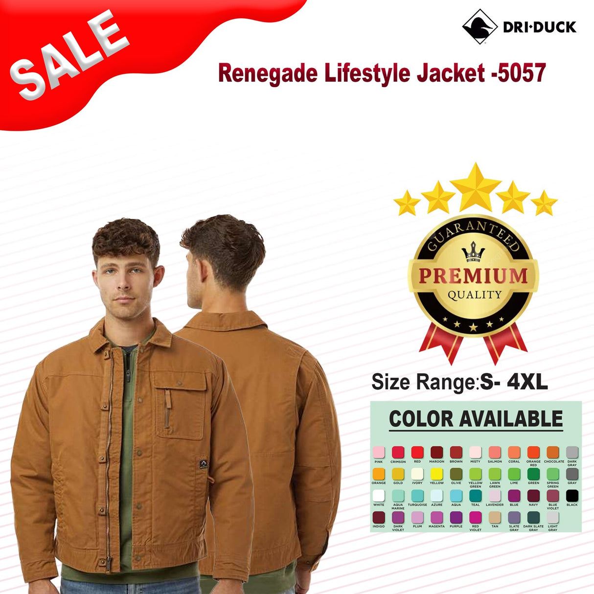 DRI DUCK® Renegade Lifestyle Jacket