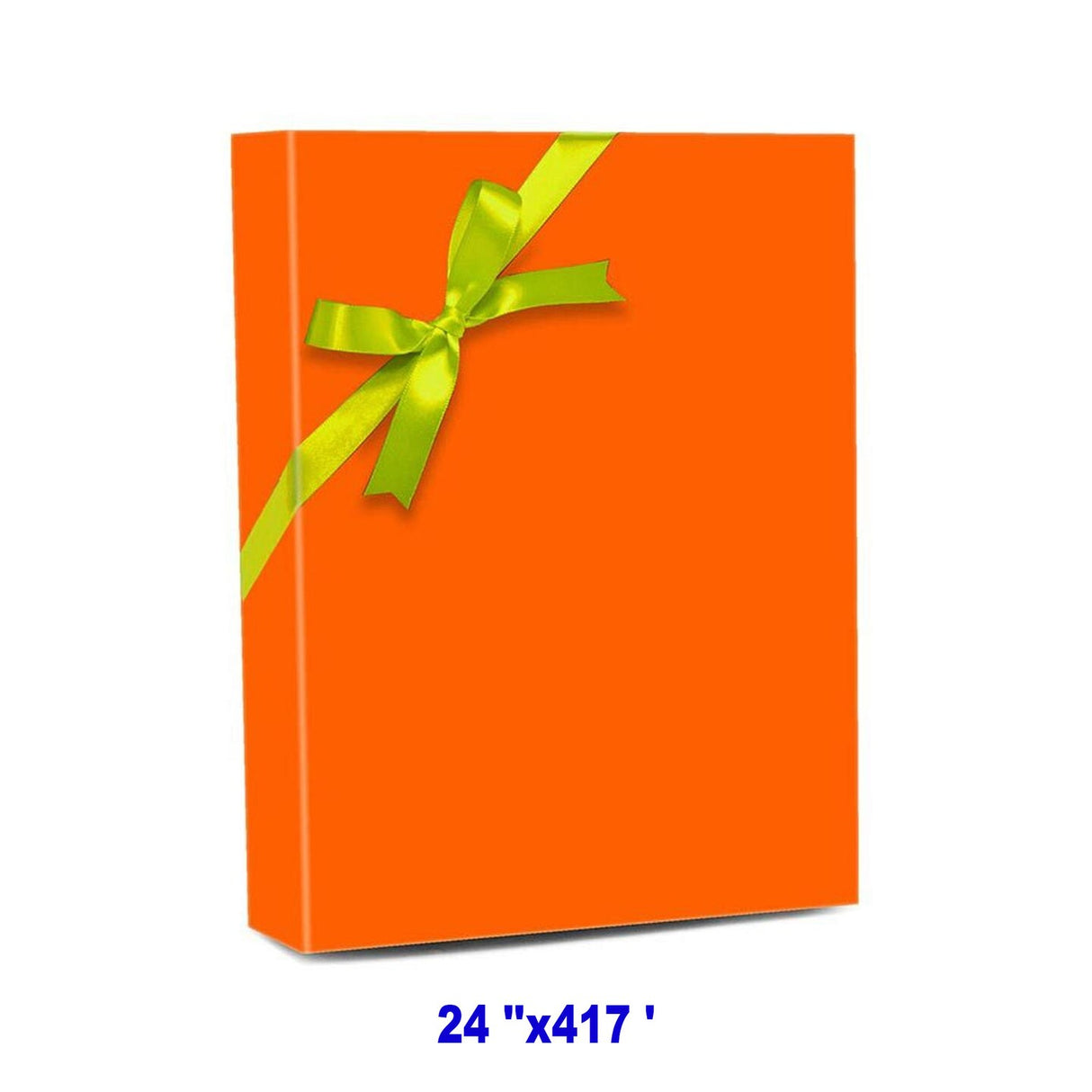 Durable Solid Wrapping Paper 24" x 417' 60 lbs for Everyday Use