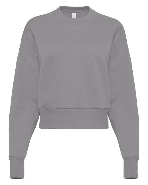 Next Level® Ladies' Heavyweight Long Sleeve Crewneck Sweatshirt