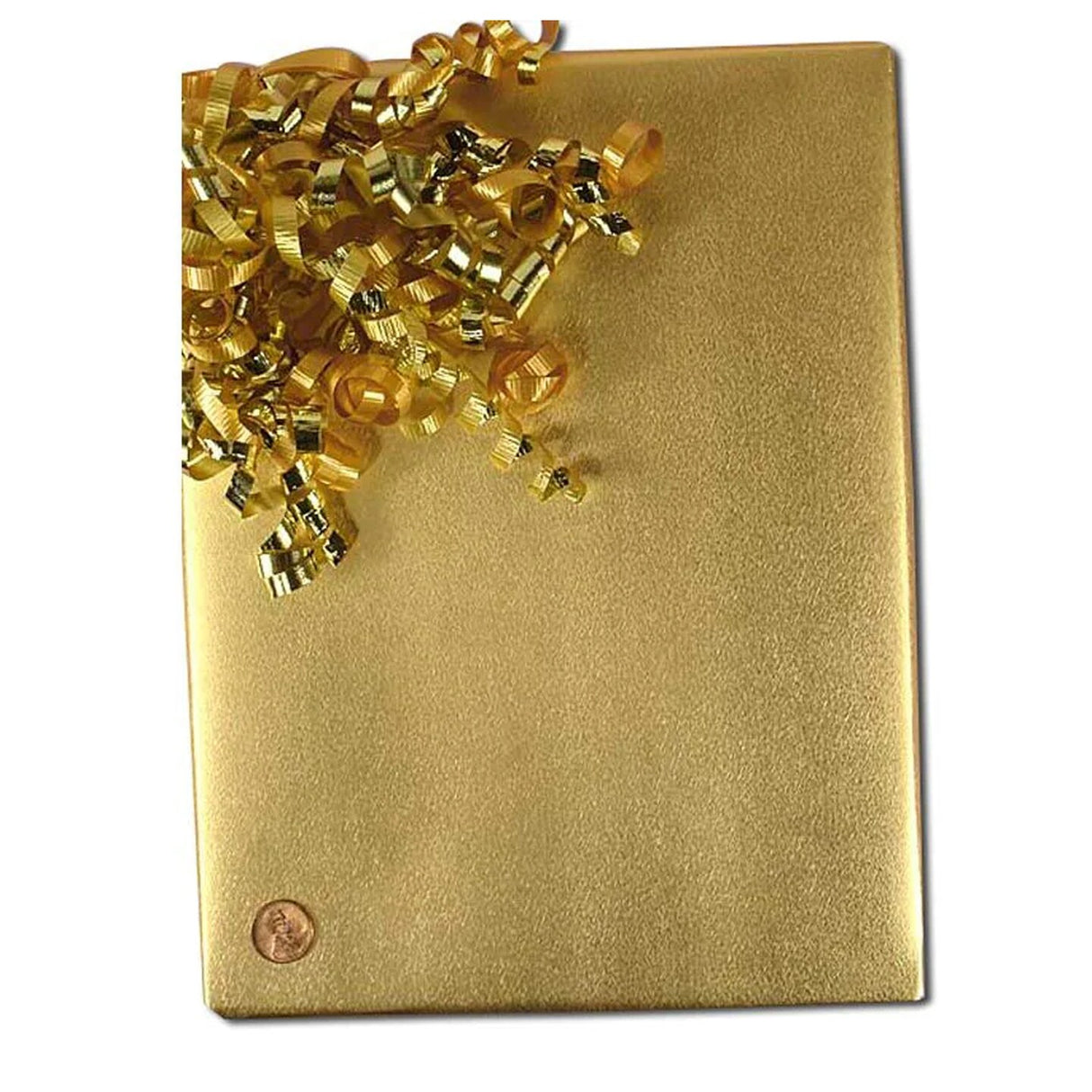 Copper Shimmer Embossed Metallic Wrapping Paper 30" x 833" Jumbo Roll