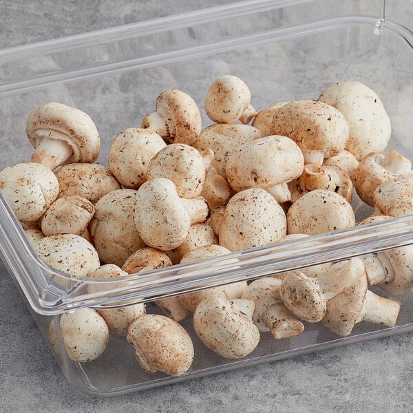 Fresh Button Mushrooms 10 lb.