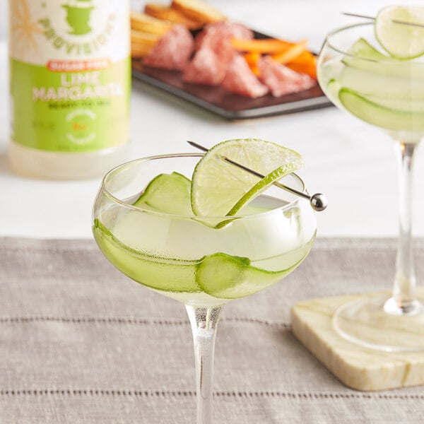 Top Hat Provisions Sugar-Free Margarita Mix 32 fl. oz. - 12/Case