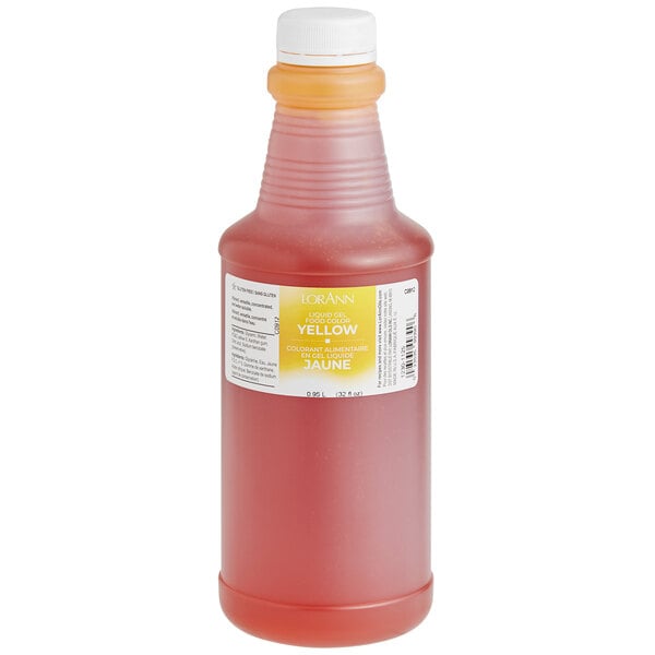 LorAnn Oils Yellow Liquid Gel Food Coloring - 32 fl. oz.