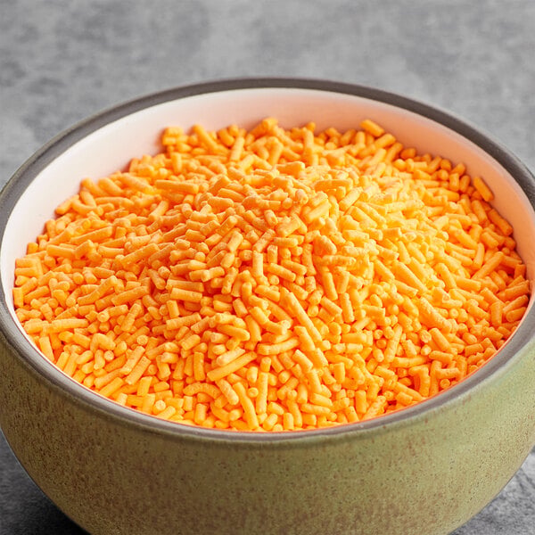 Mavalerio Orange Sprinkles 25 lb.