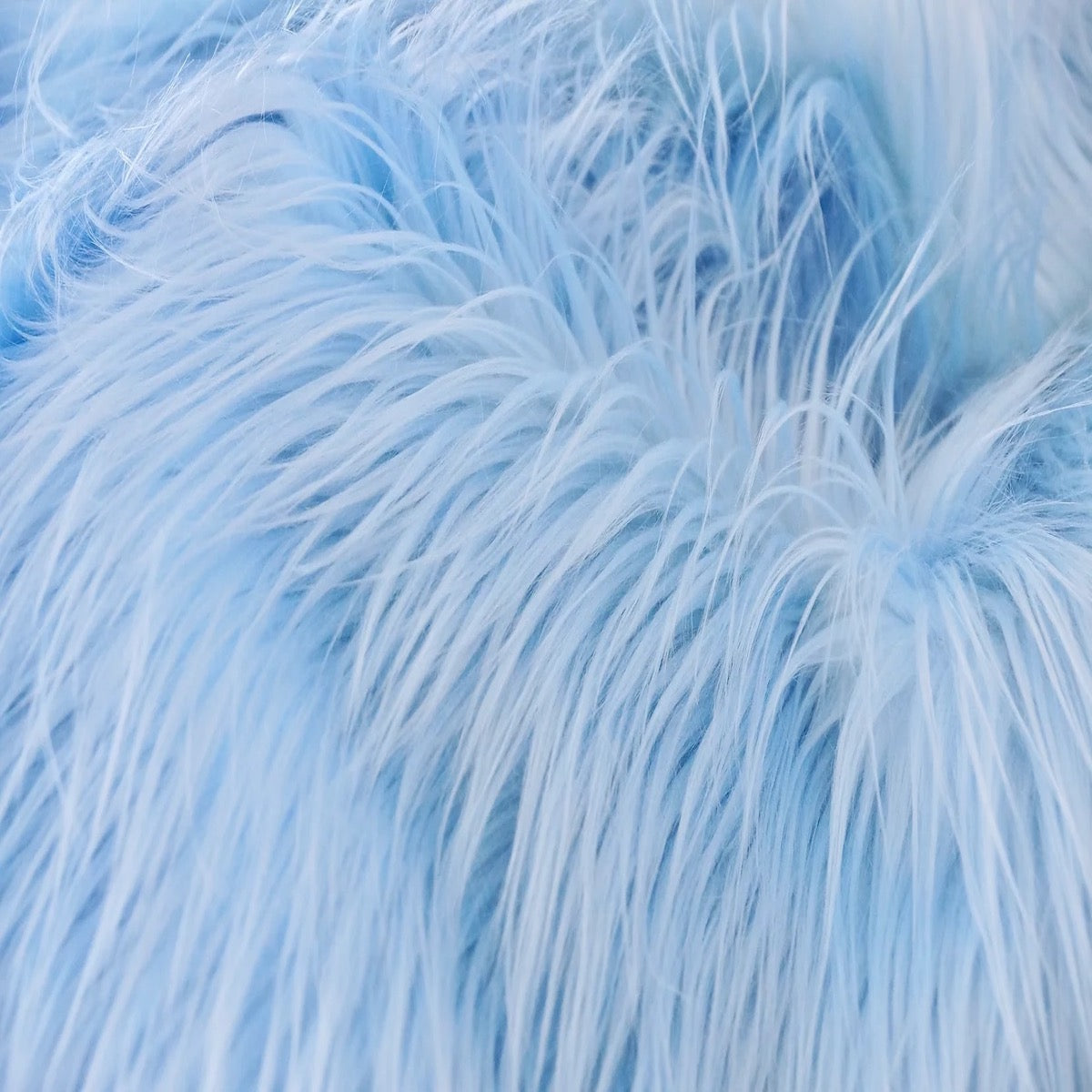 Faux Fur Fabric Shaggy Long Pile 4" Pile