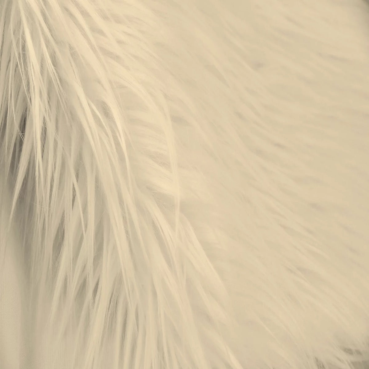 Faux Fur Fabric Shaggy Long Pile 4" Pile
