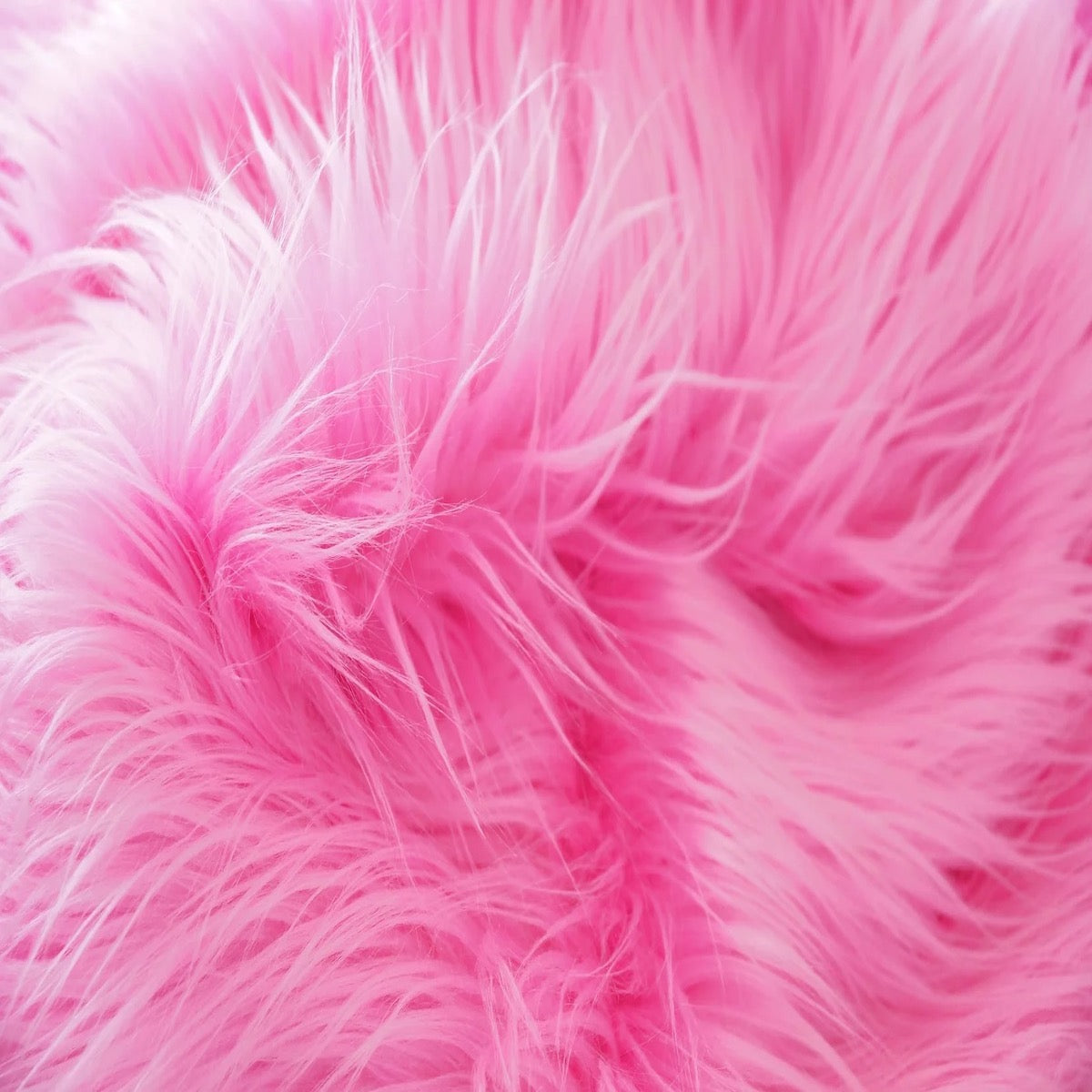 Faux Fur Fabric Shaggy Long Pile 4" Pile
