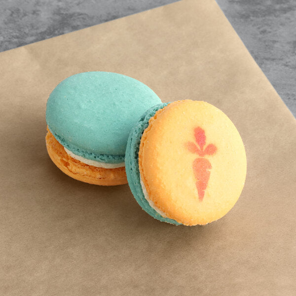 Macaron Centrale Carrot Buttercream Macaron - 100/Case