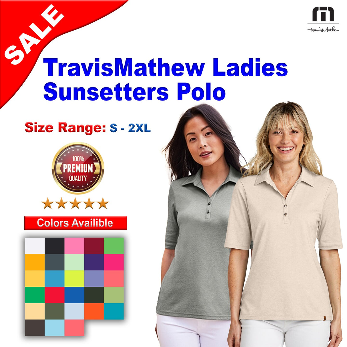 TravisMathew® Ladies Sunsetters Polo