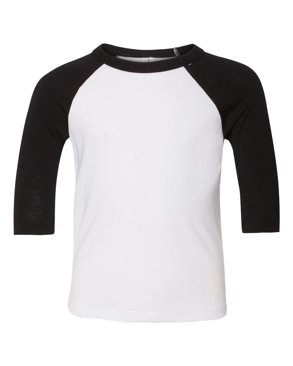 BELLA + CANVAS® Toddler Three Quarter Sleeve Baseball Tee