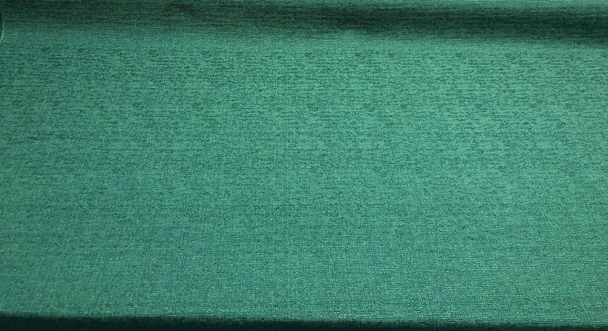 Fabricut Rawhide Cotton Polyester Fabric - Spruce Green Slubbed Textured, 54" Width (1 Yard)