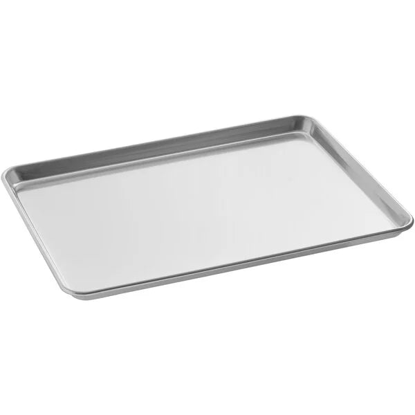 Sheet Pans, 19 Gauge Wire in Rim Aluminum Bun Pan / Sheet Cake Pans, All Sizes
