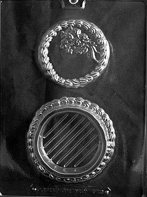 Decorated Cake Pour Box Chocolate Mold